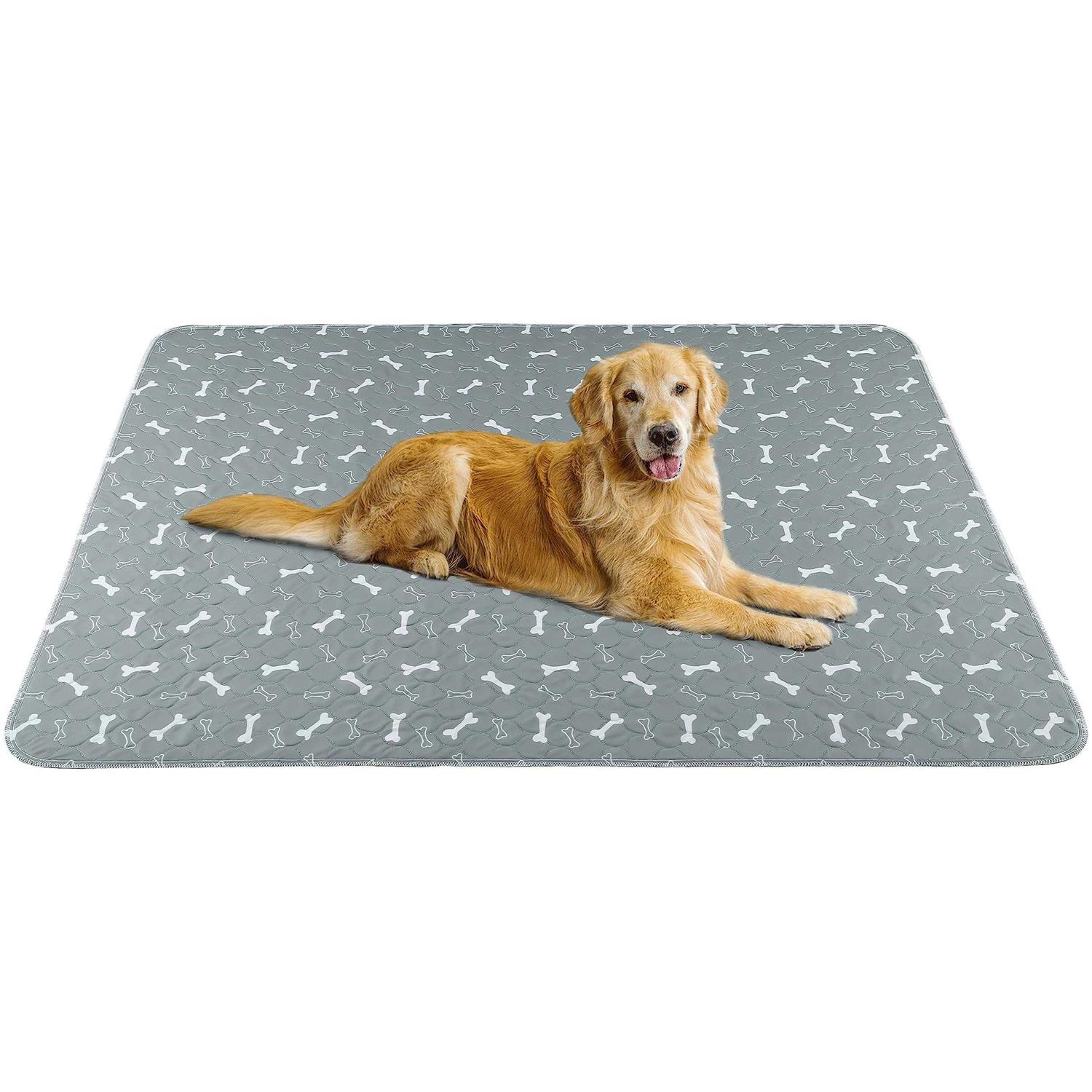 Baodan Washable Dog Pee Pads 2 Pack Reusable Puppy Pads Non-Slip Super Absorbent Dog Mat Incontinence Pads for Dog Playpen - Pet Supplies online store
