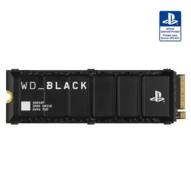 WD_BLACK 2TB SN850P NVMe SSD for PS5 Consoles, Internal M.2 2280 Solid State Drive - WDBBYV0020BNC-WRSN