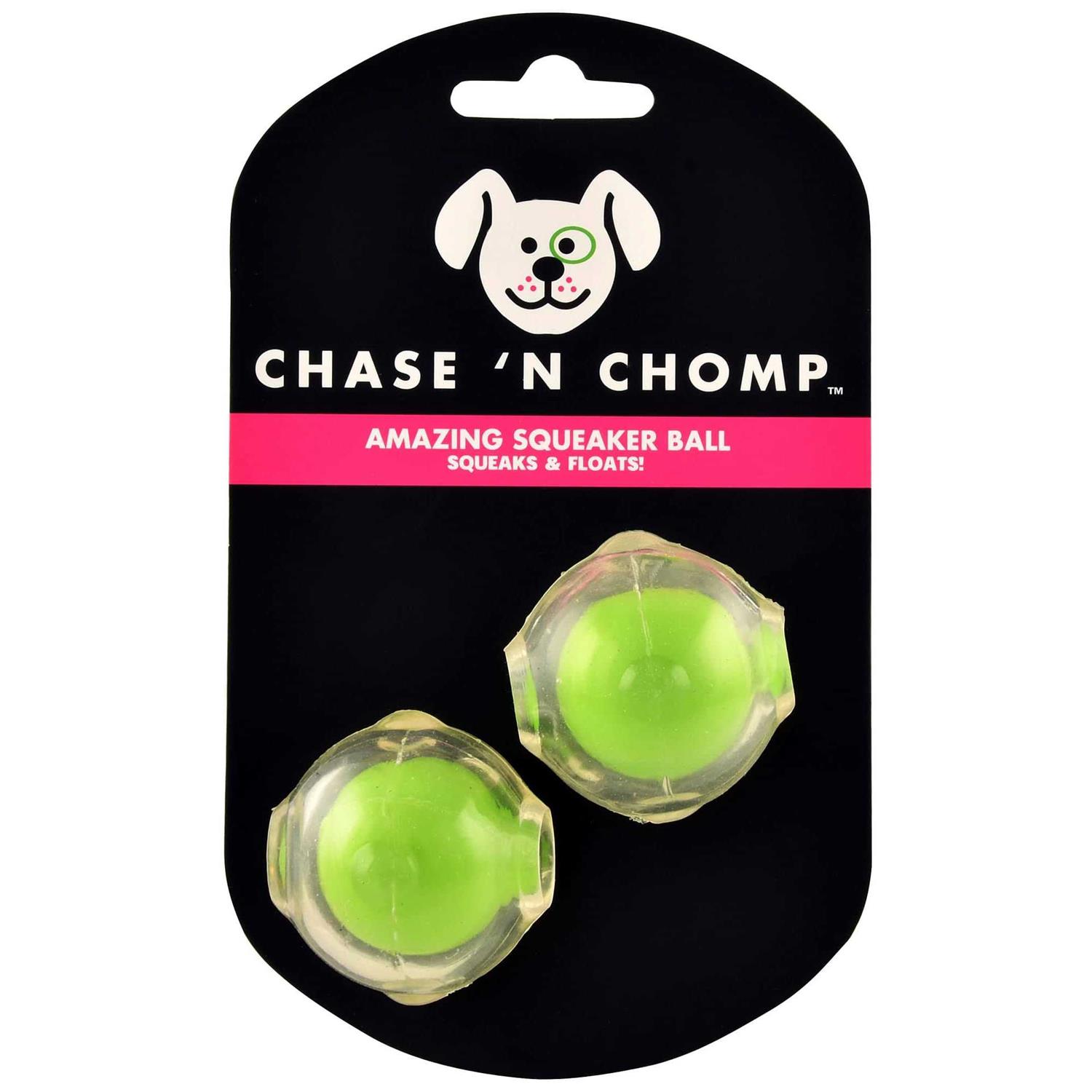 Chase 'n Chomp Amazing Squeaker Ball Pets - Pet Supplies online store