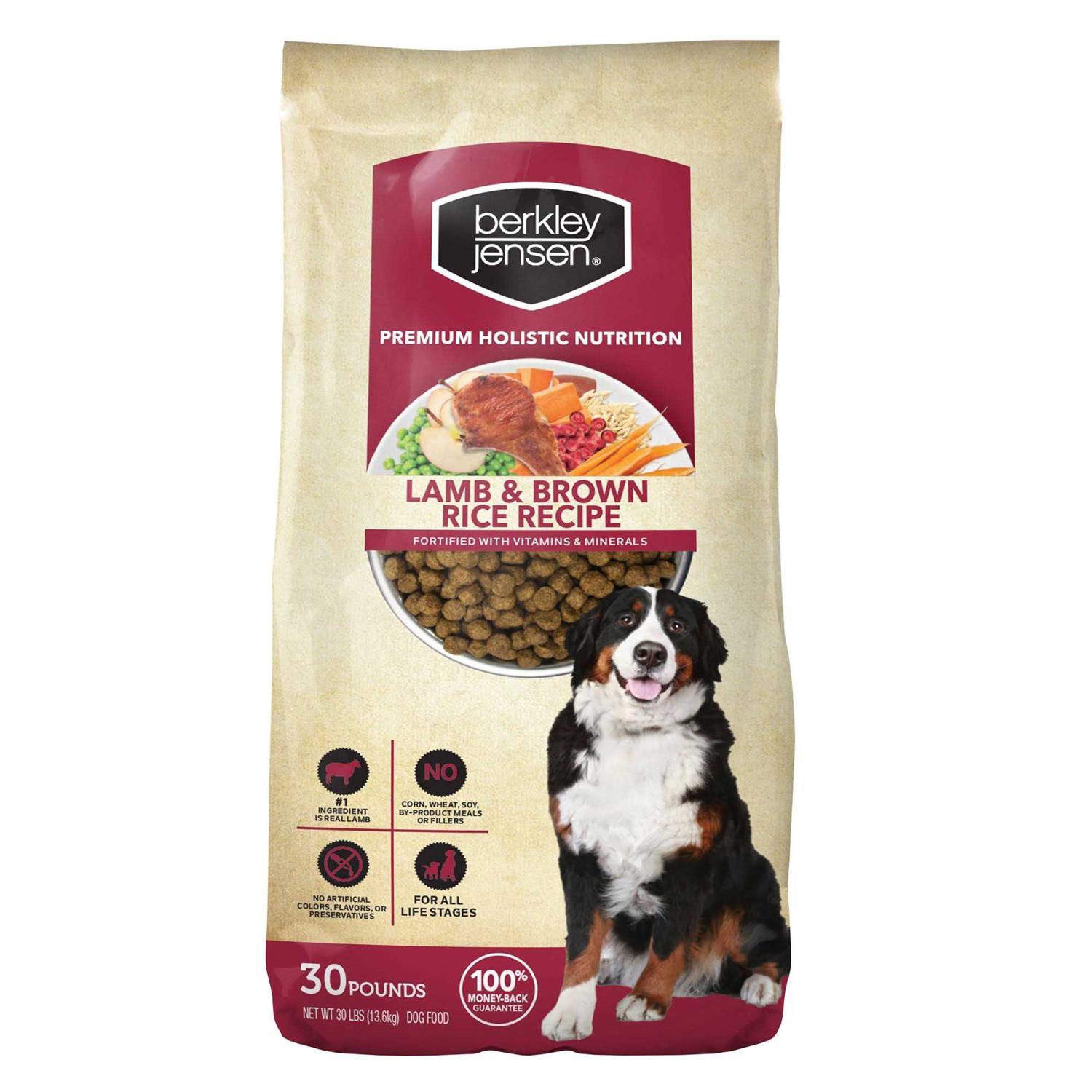 Berkley Jensen Premium Holistic Nutrition Lamb & Brown Rice Dry Dog Food - Pet Supplies online store