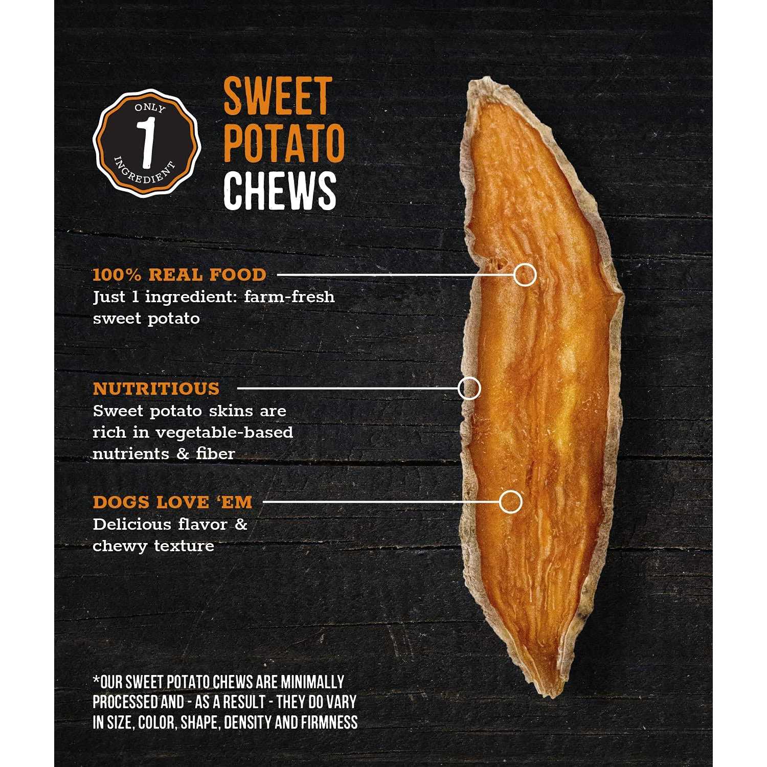 Wholesome Pride Sweet Potato Chews Dog Treats - Pet Supplies online store