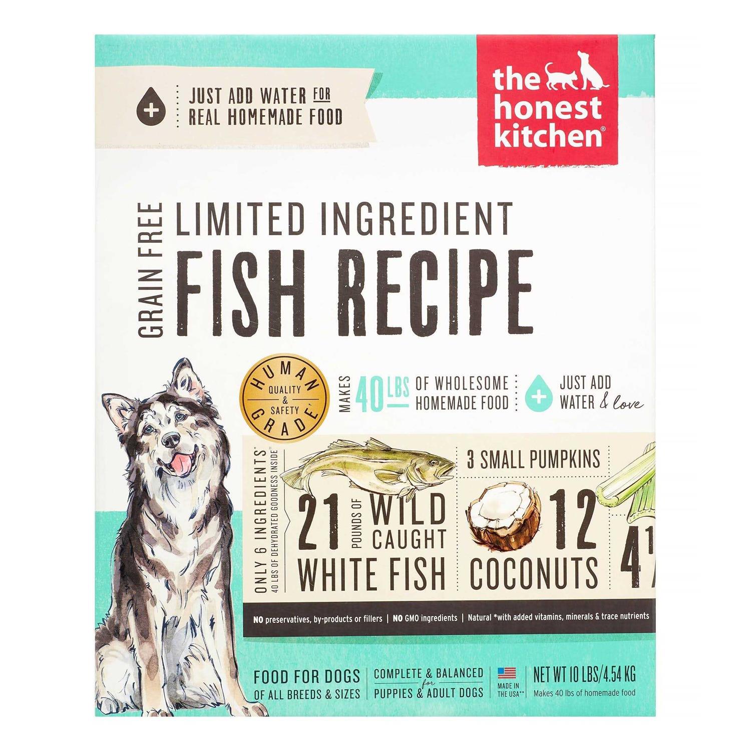 The Honest Kitchen Dehydrated Limited Ingredient Fish Dog Food - Pet Supplies online store