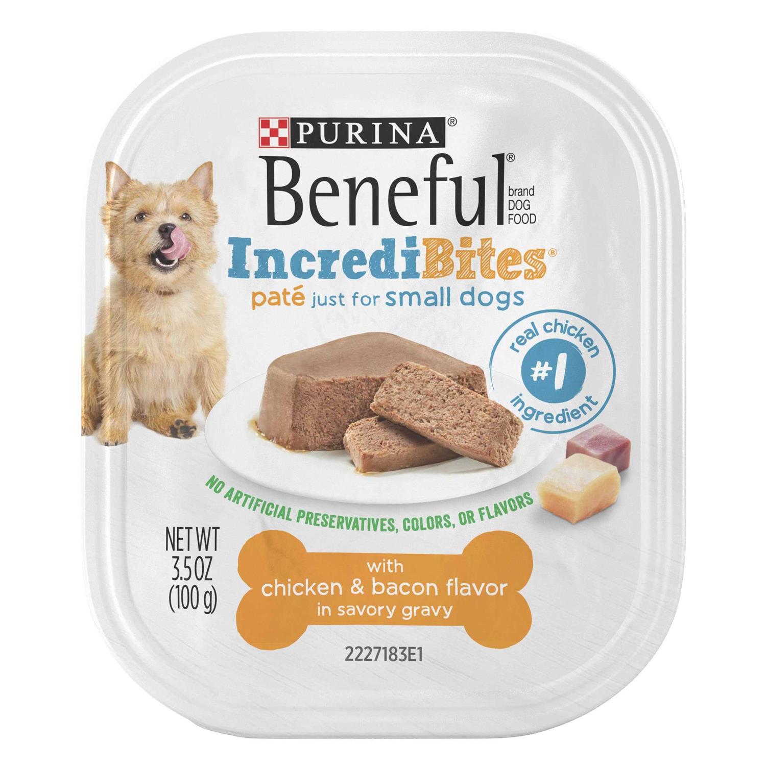 Beneful IncrediBites Pate Small Wet Dog Food - Pet Supplies online store