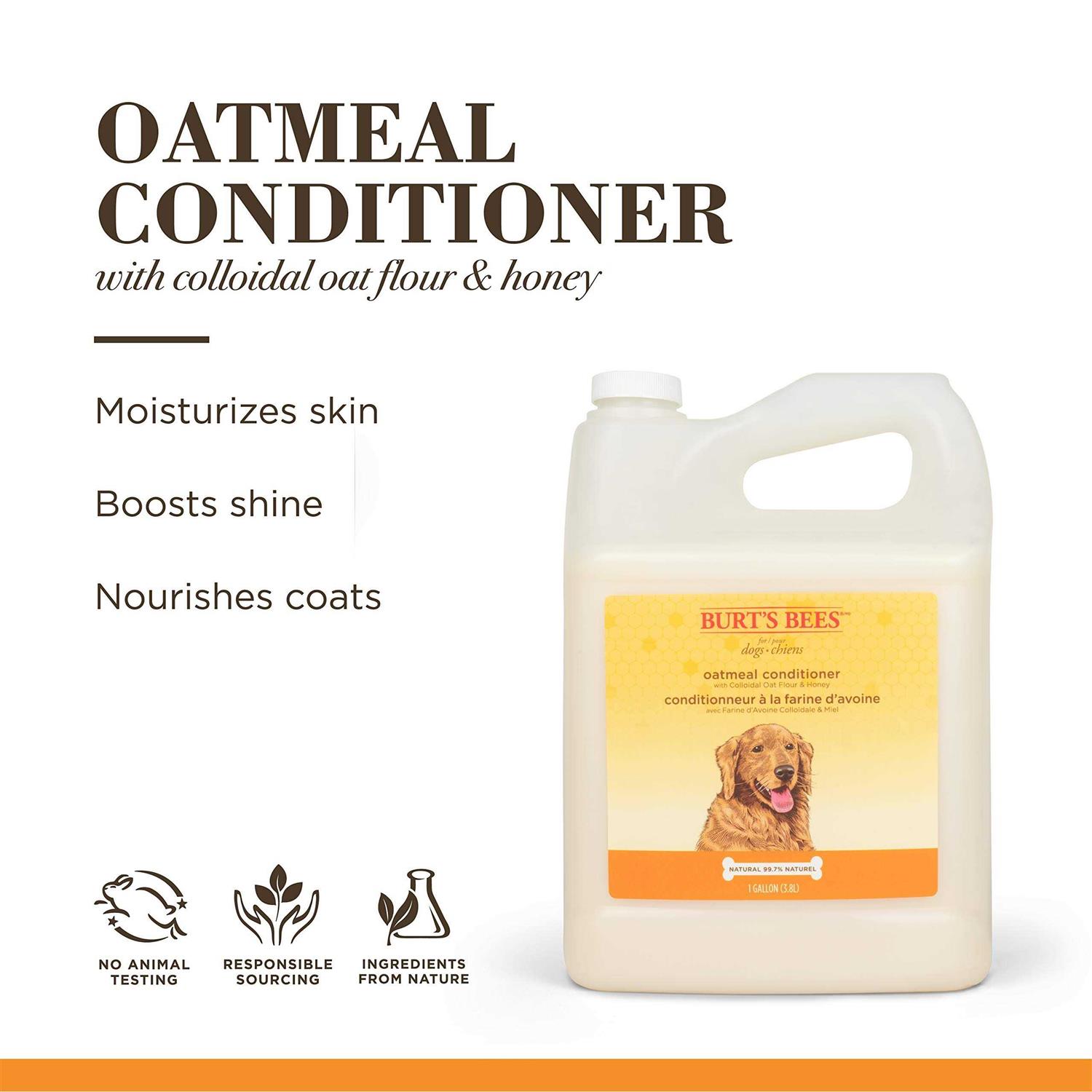 Burt's Bees Oatmeal Dog Conditioner - Pet Supplies online store