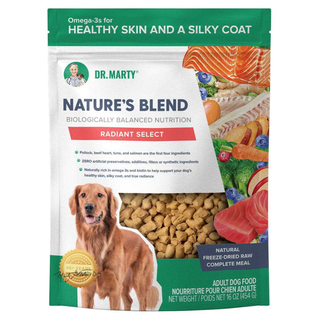 Dr. Marty Nature's Blend Radiant Select Freeze Dried Dog Food - Pet Supplies online store