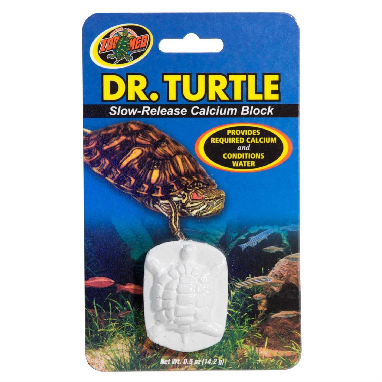 Zoo Med Dr Turtle Slow Release Calcium Block - Pet Supplies online store