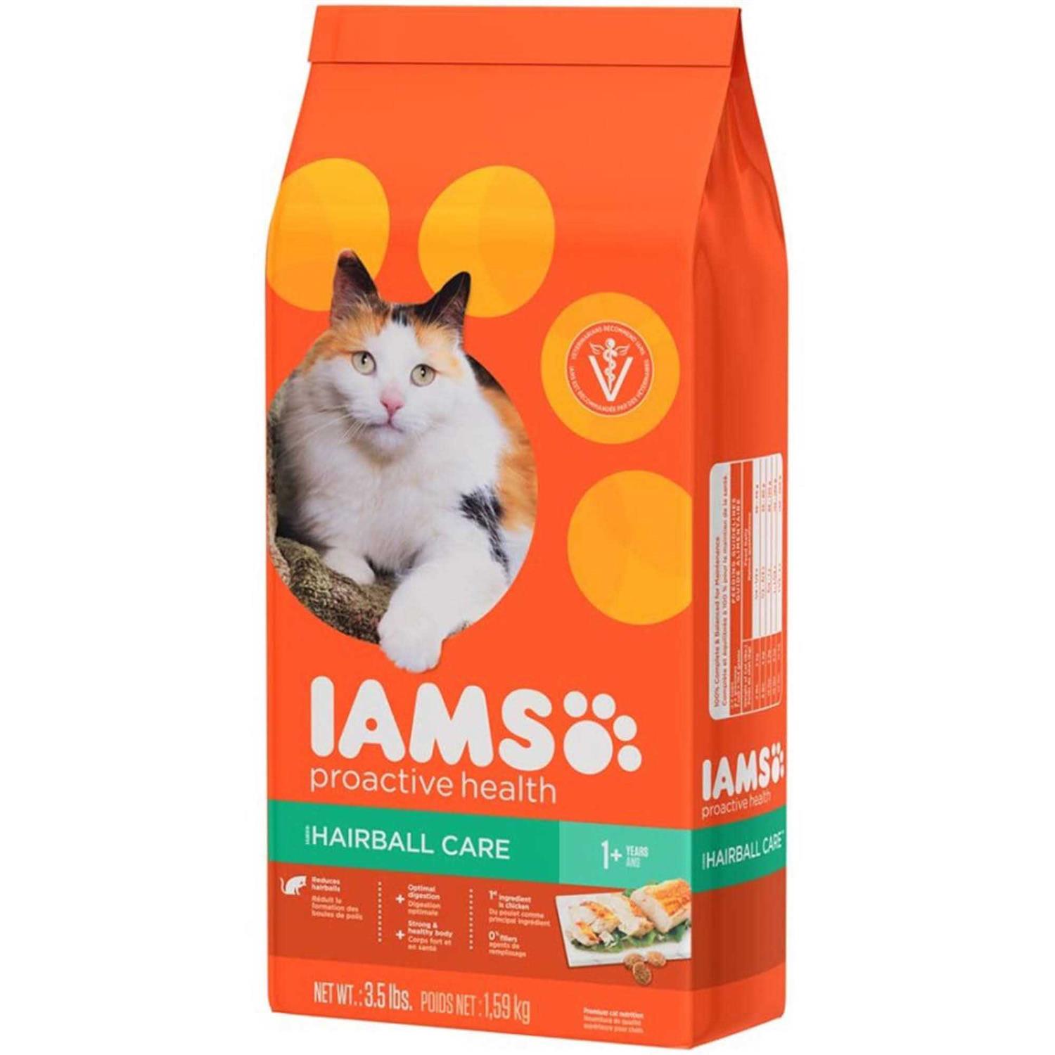 IAMS ProActive Health Hairball Care Adult Cat Dry Food - Pet Supplies online store