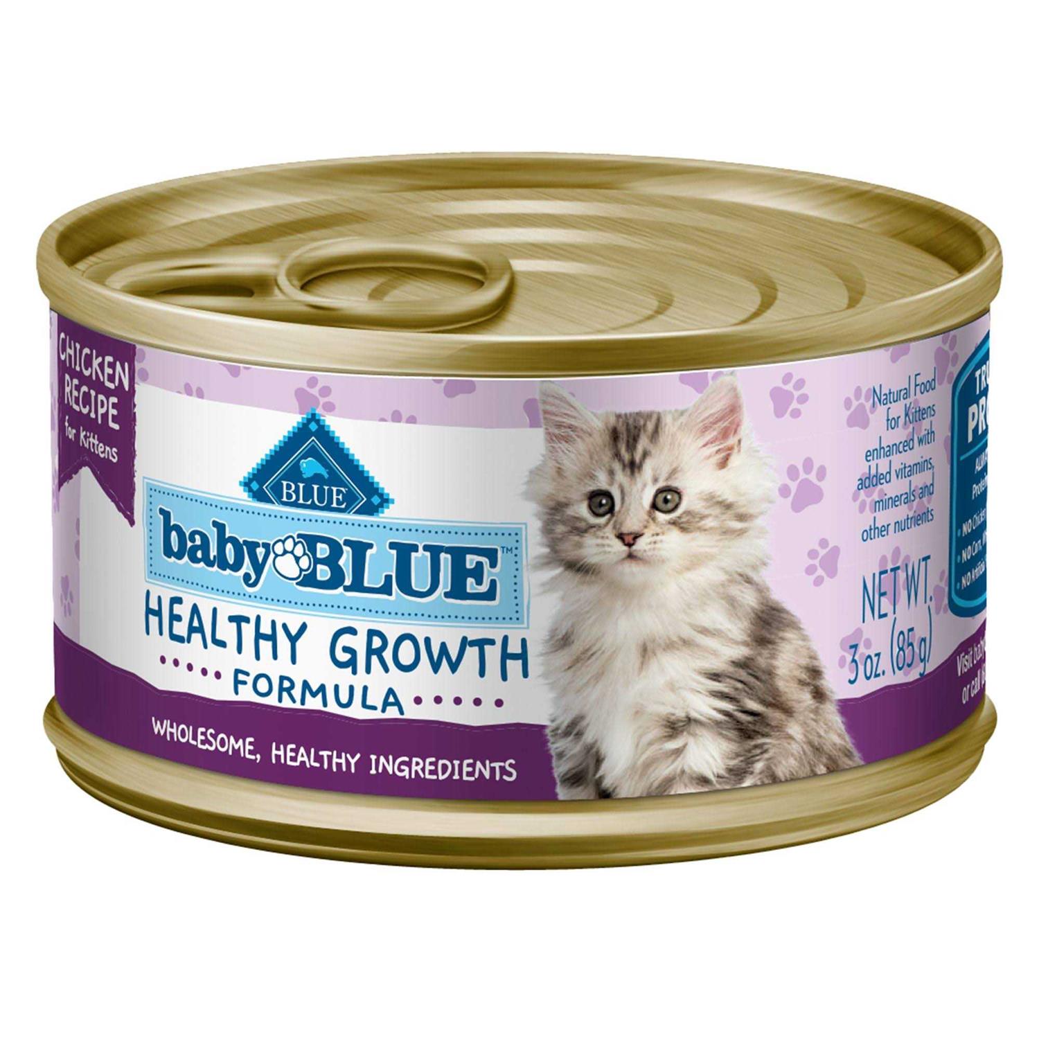 Blue Buffalo Baby Blue Wet Kitten Food Healthy Growth Formula Chicken - Pet Supplies online store