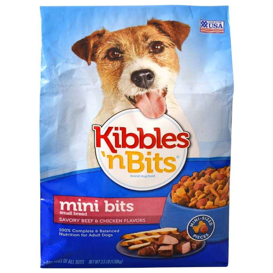 Kibbles n Bits Mini Bits Beef Chicken Dog Food - Pet Supplies online store