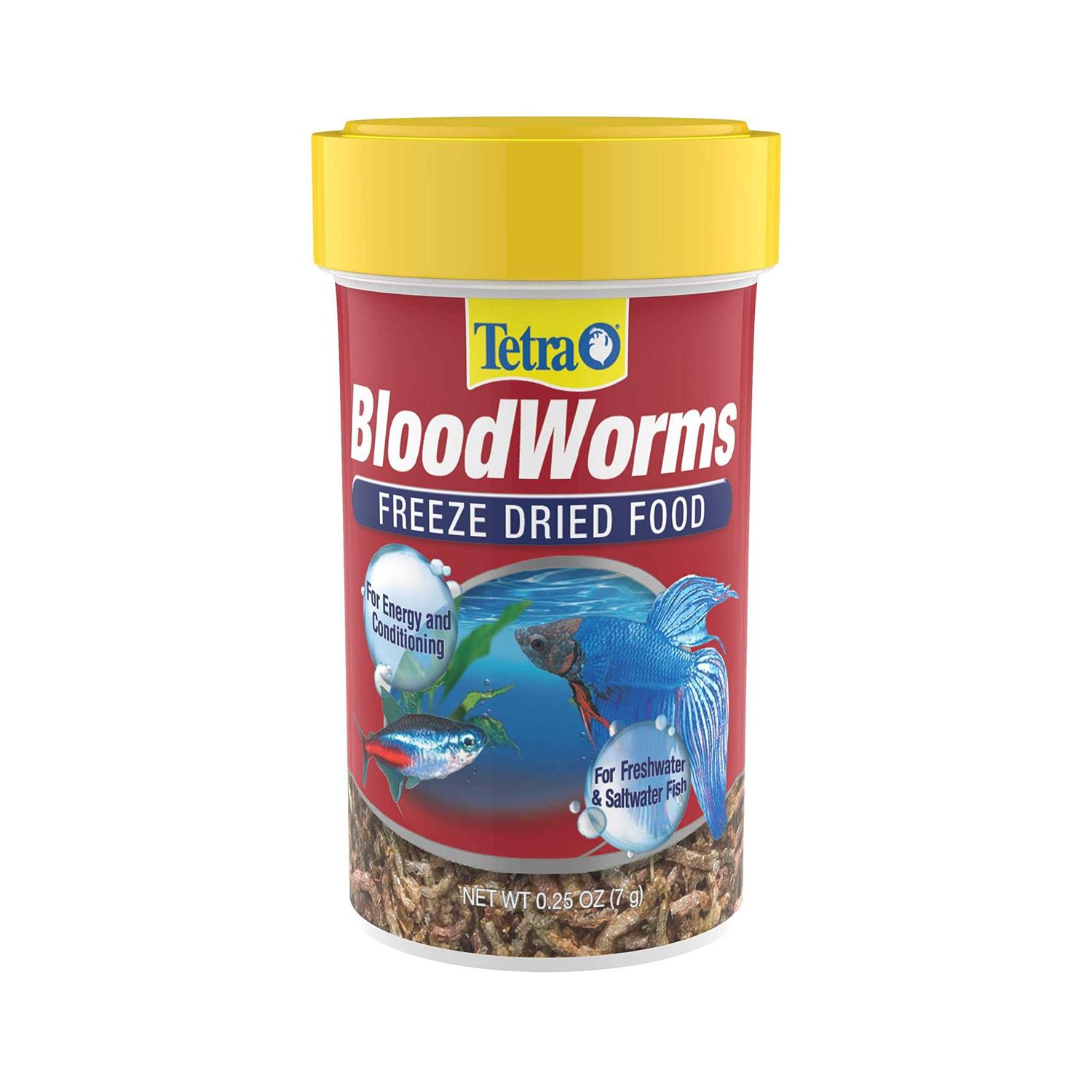 Tetra Bloodworms Freeze Dried Fish Food - Pet Supplies online store