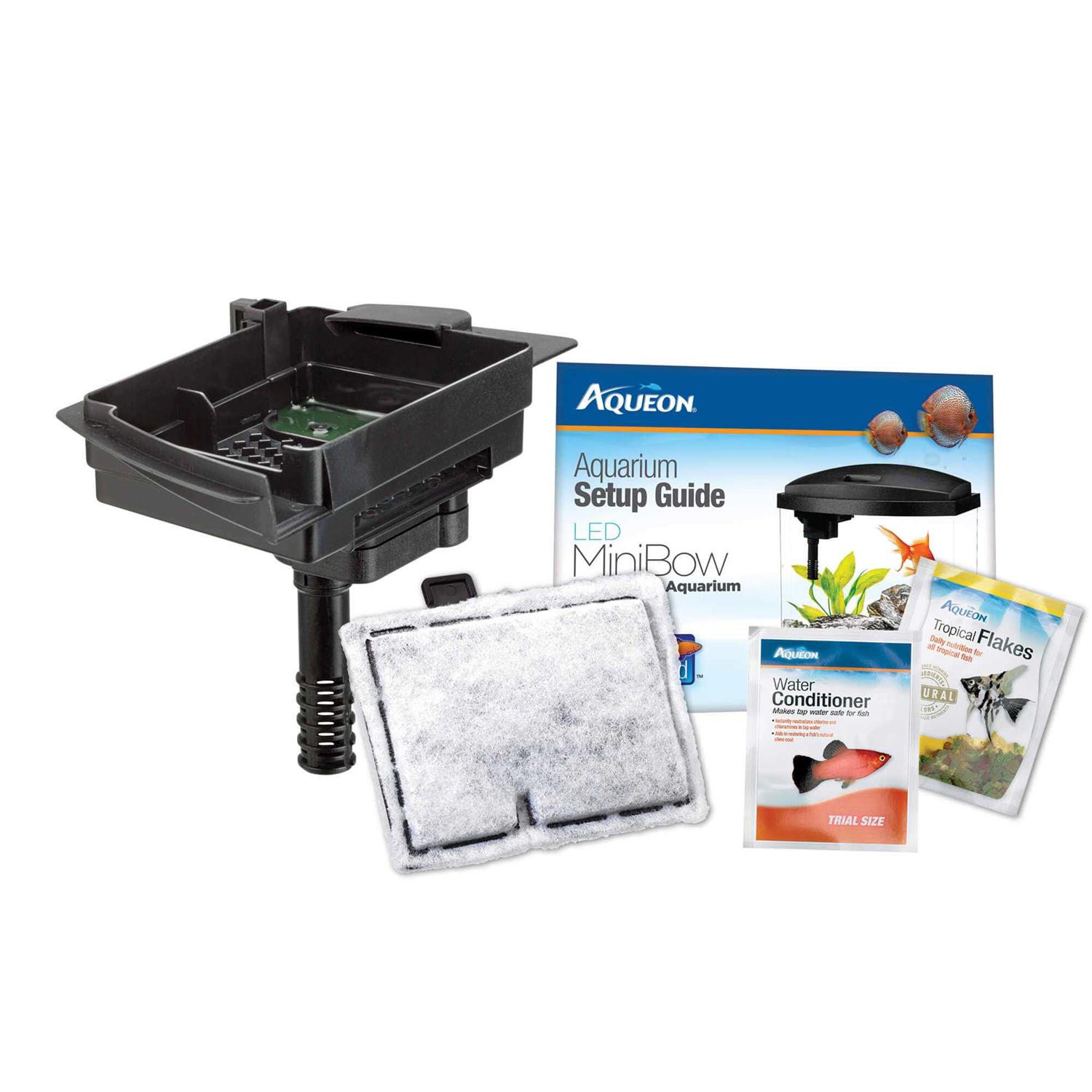 Aqueon LED MiniBow SmartClean Aquarium Kit - Pet Supplies online store