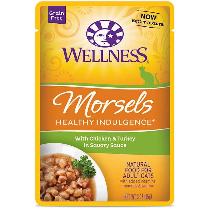 Wellness Healthy Indulgence Morsels Cat Food - Pet Supplies online store