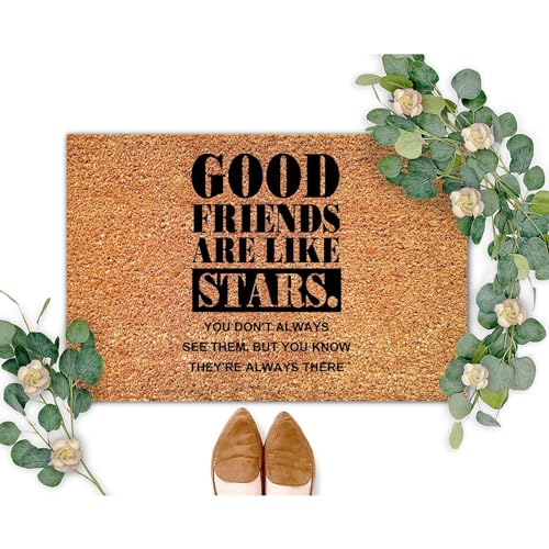 in A World Where You Can Be Anything Be Kind Coir Mat Family Love Door Mat Farmhouse Thick Durable Non Slip Mat for Entry Garage Patio High Traffic Areas 16x24 Inch