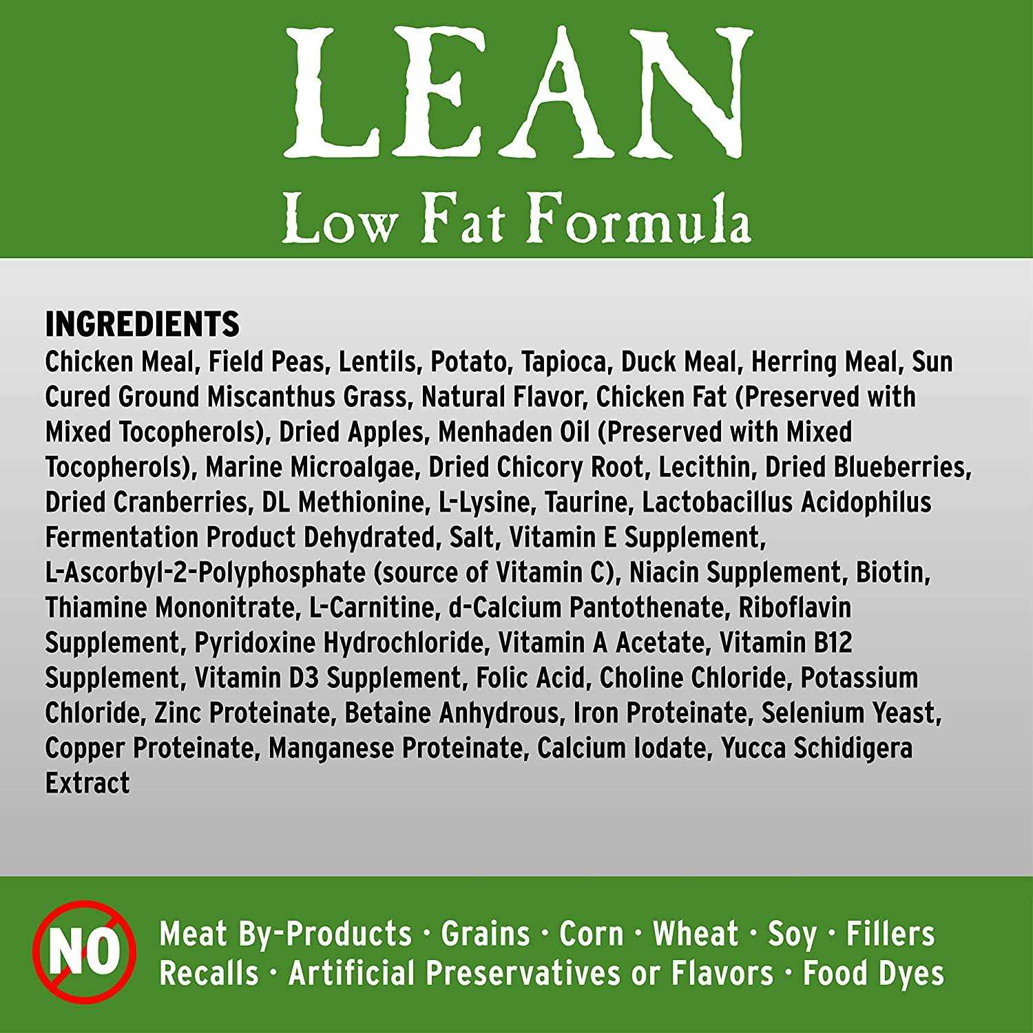 Annamaet Grain-Free Lean Fat Formula Dry Dog Food - Pet Supplies online store