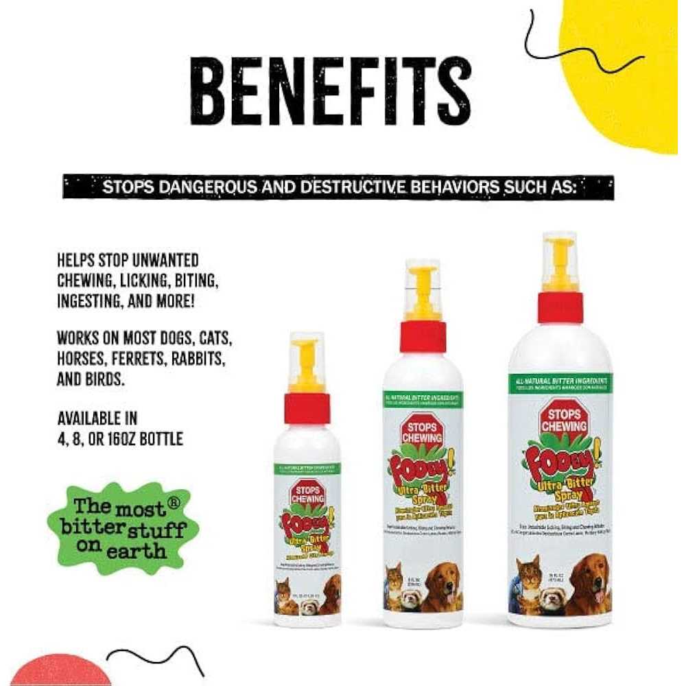 Synergy Labs Ultra Bitter Spray - Pet Supplies online store