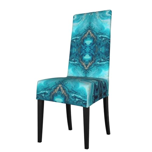 NEZIH Stylish Learning Alphabets with Dinosaurs Print Protection Cover for Dining Chairs Homes, Offices, Restaurants, Hotels Party Decor