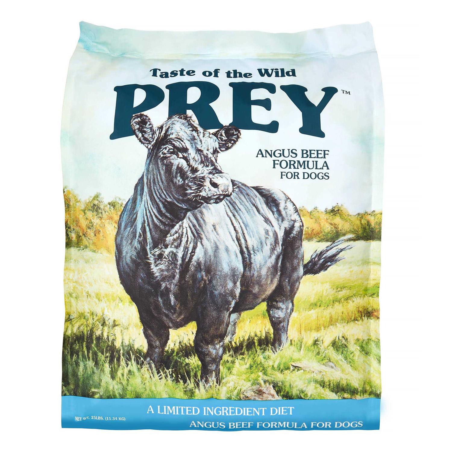 Taste of the Wild Dog Food Prey Angus Beef - Pet Supplies online store