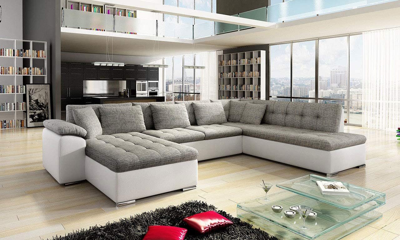 Leonardo Sectional Sleeper Sofa, Left Corner
