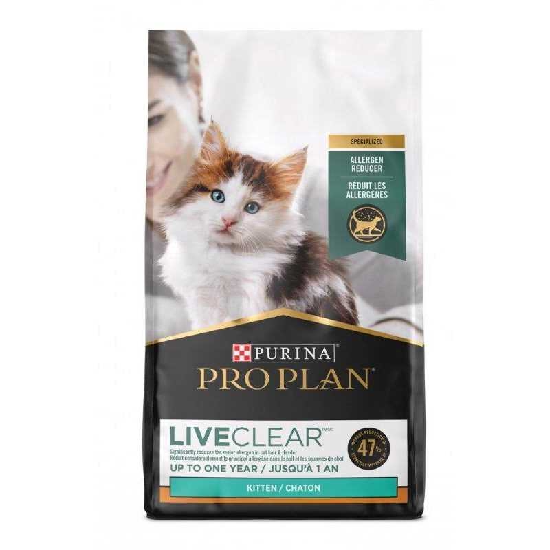 Purina Pro Plan LiveClear Dry Cat Food for Kittens Chicken & Rice Formula - Pet Supplies online store