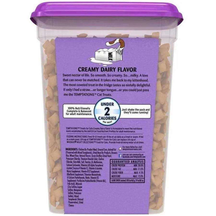 Temptations Crunchy Cat Treats Flavor - Pet Supplies online store