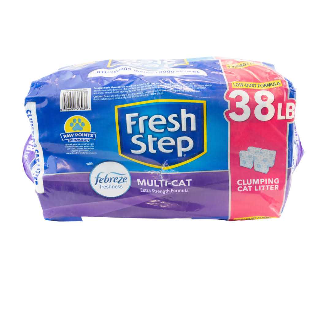 Fresh Step Multi-Cat Scented Litter Febreze - Pet Supplies online store