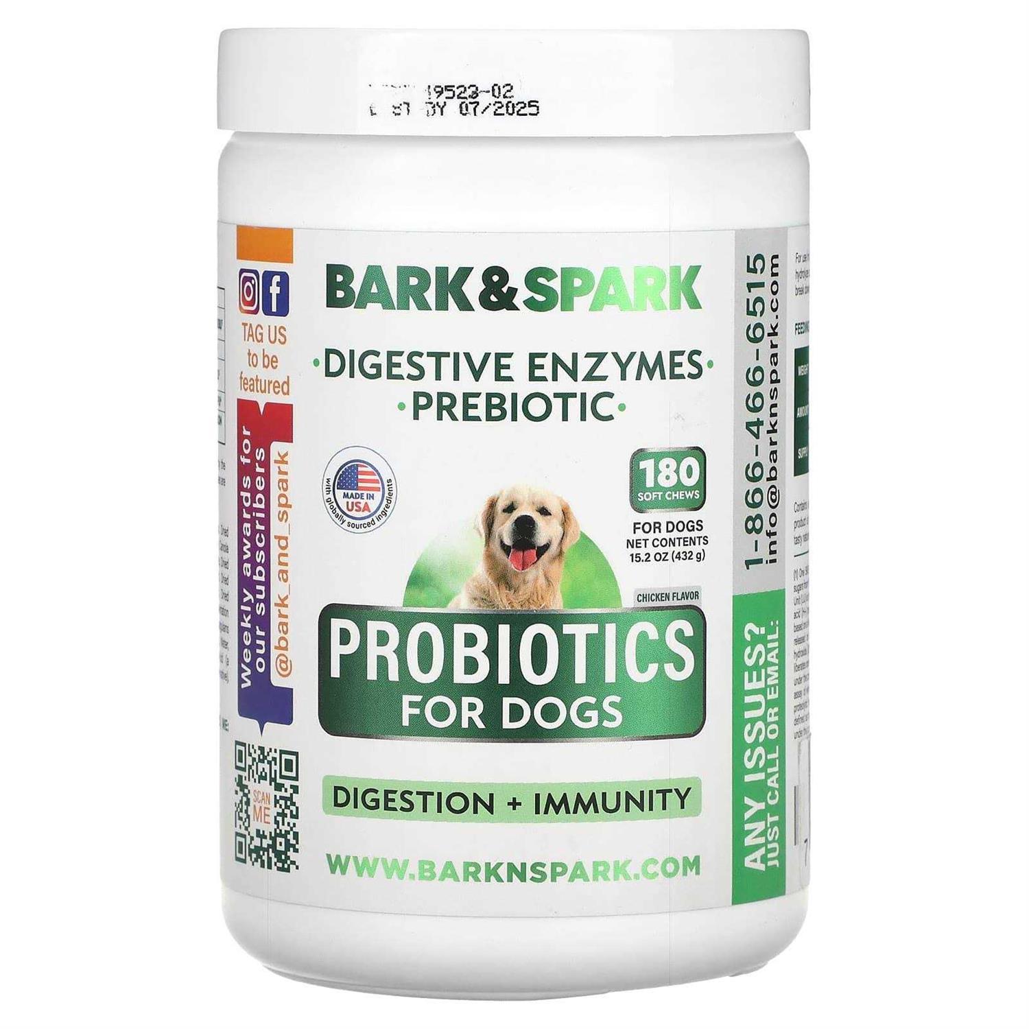 Bark&Spark Probiotics For Dogs - Pet Supplies online store