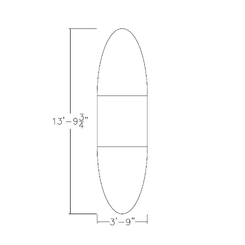 12 Person Modular Conference Table with Square Metal Bases | Oval Meeting Table | Harmony Series | 14' | Black Oak