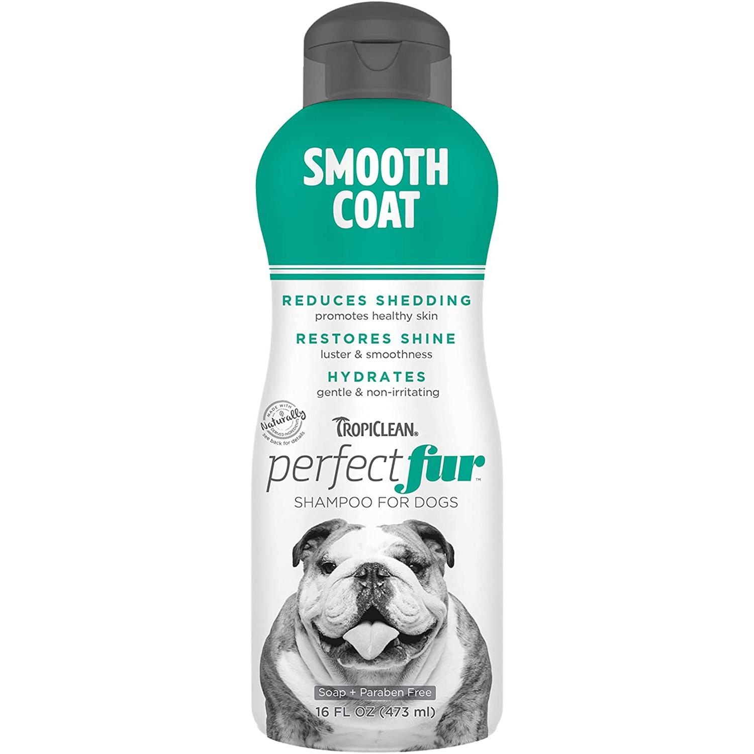 TropiClean PerfectFur Smooth Coat Shampoo for Dogs - Pet Supplies online store