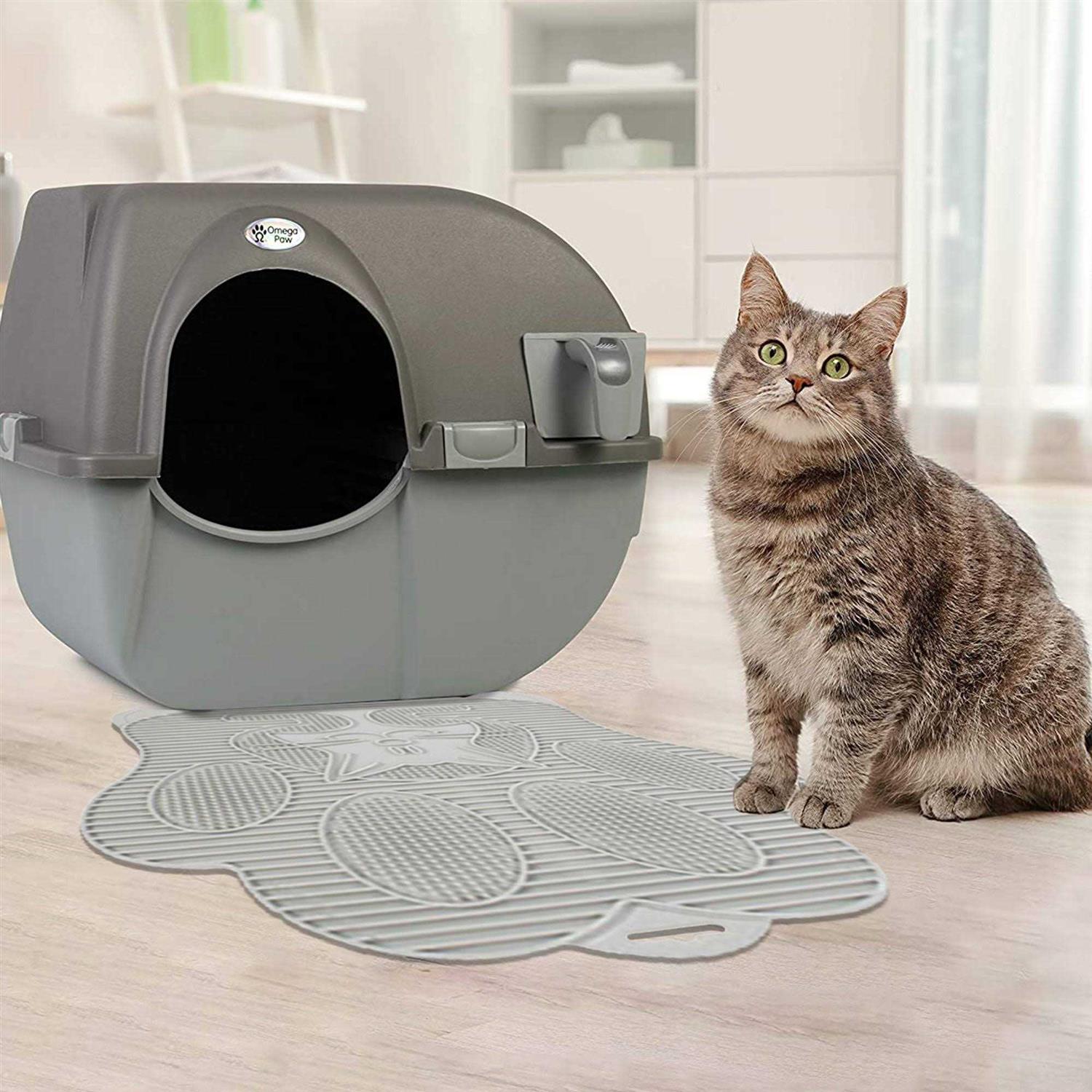 Omega Paw Roll 'N Clean Self Cleaning Litter Box - Pet Supplies online store