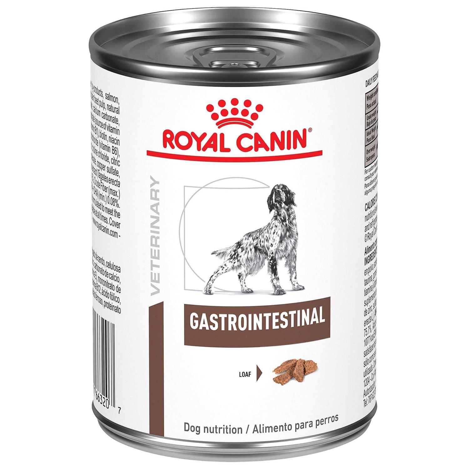 Royal Canin Veterinary Diet Gastrointestinal Loaf Canned Dog Food - Pet Supplies online store