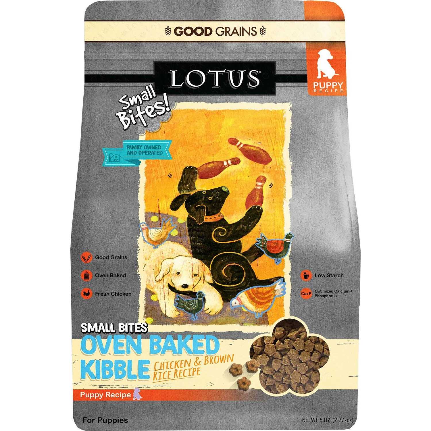 Lotus Chicken Small Bites Dry Dog Food - Pet Supplies online store