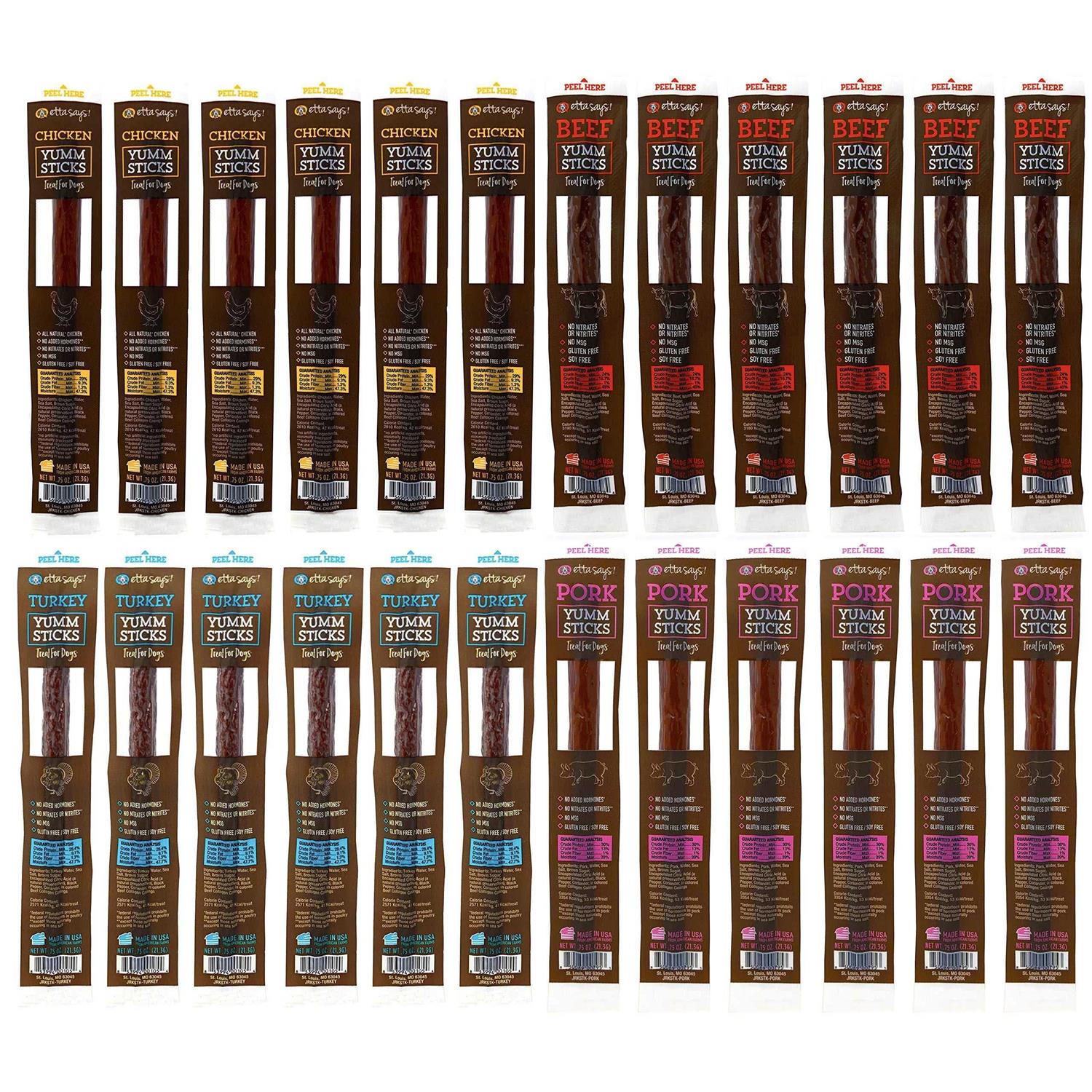 Etta Says! Beef Yumm Sticks Dog Treats - Pet Supplies online store