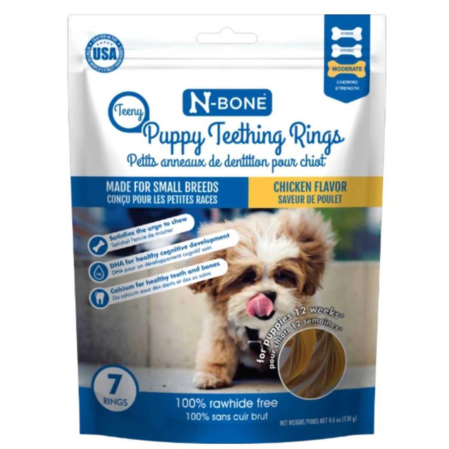 N Bone Teeny Puppy Teething Rings Chicken Flavor - Pet Supplies online store