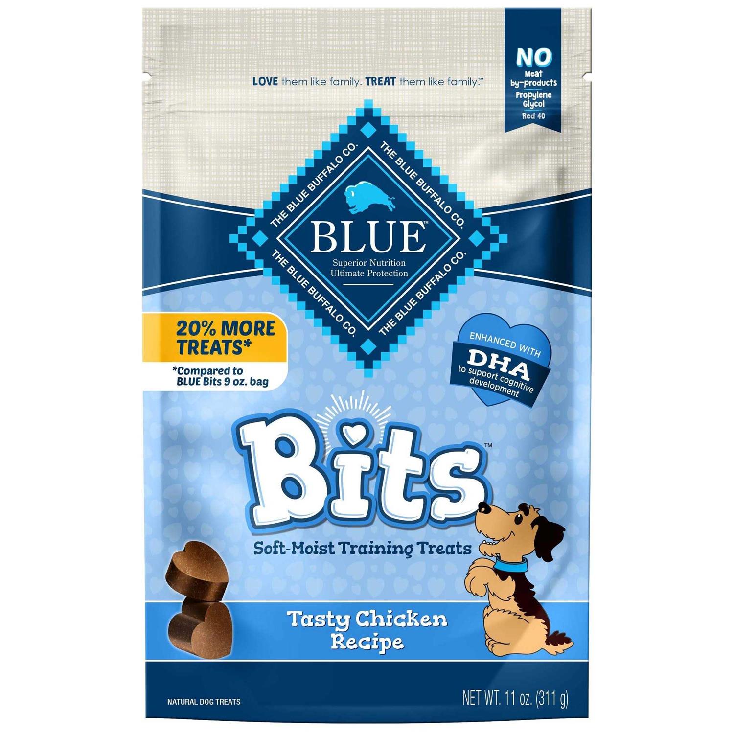 Blue Buffalo Bits Soft Moist Dog Training Treats - Pet Supplies online store