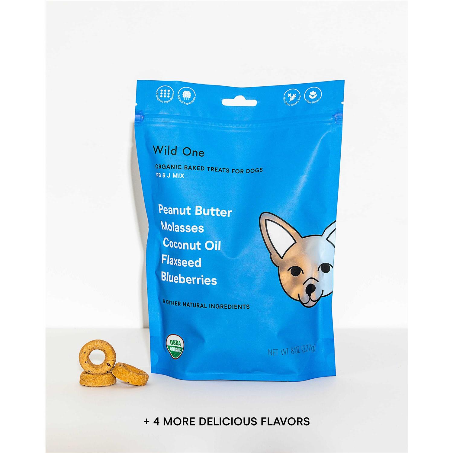 Wild One Organic Baked Fruit Salad Dog Treats - Pet Supplies online store