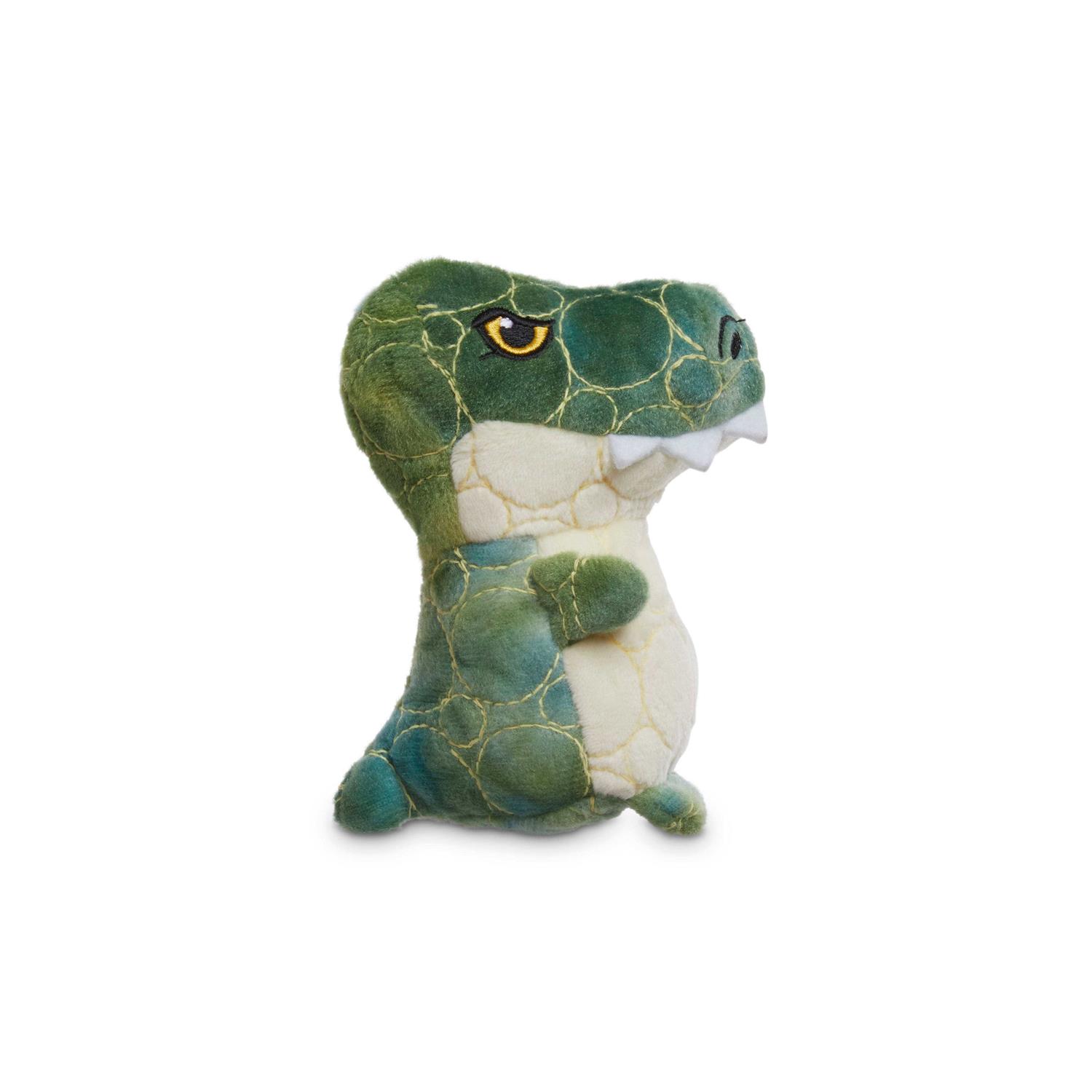 Leaps & Bounds Ruffest & Tuffest T-Rex Tough Plush Dog Toy with Kevlar Stitching - Pet Supplies online store