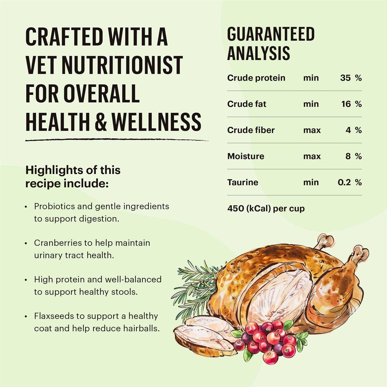 The Honest Kitchen Grain-Free Chicken Whole Food Clusters Dry Cat Food - Pet Supplies online store