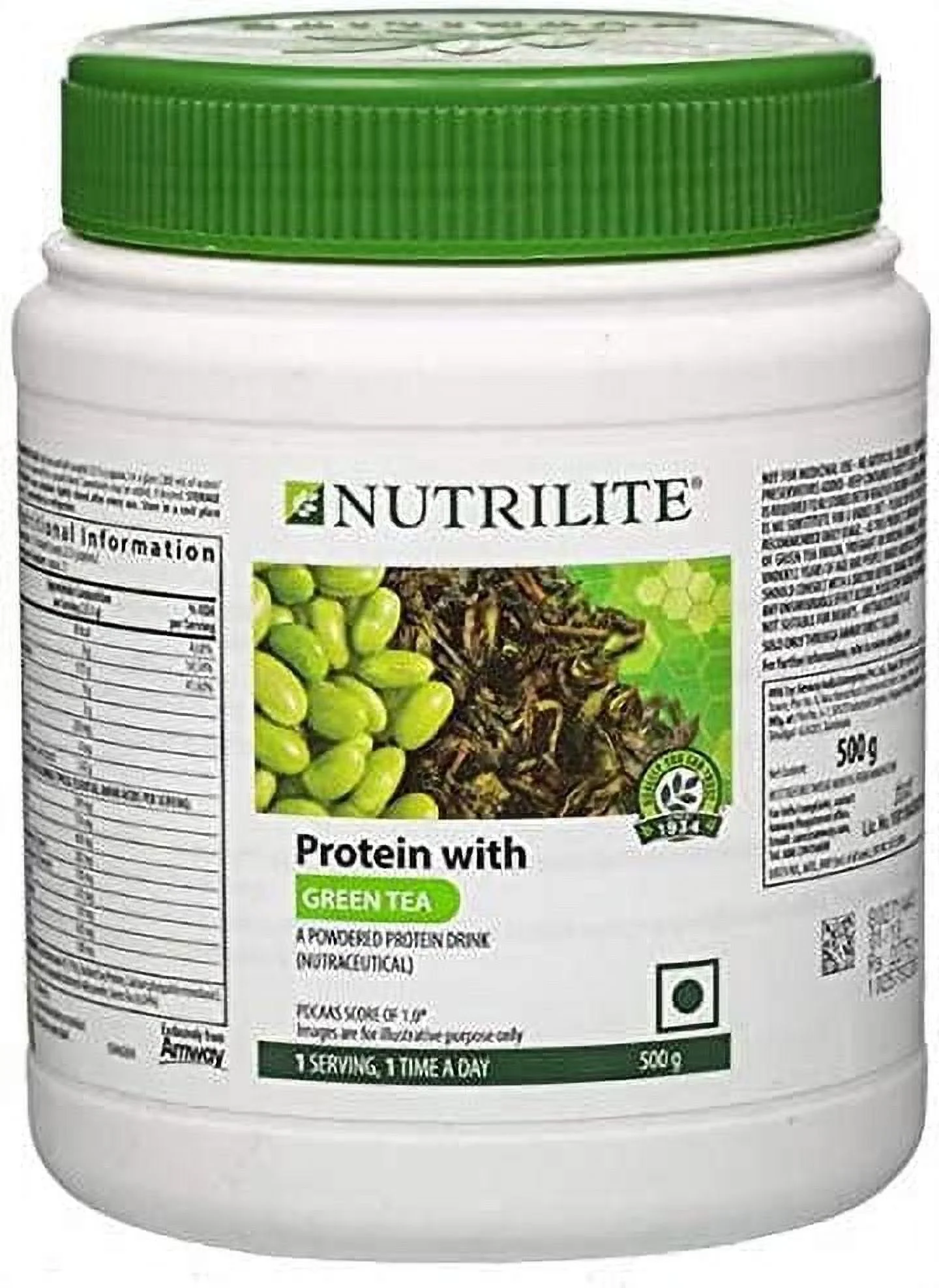 Amway Nutrilite Protein Powder with Green Tea(500 GMS)