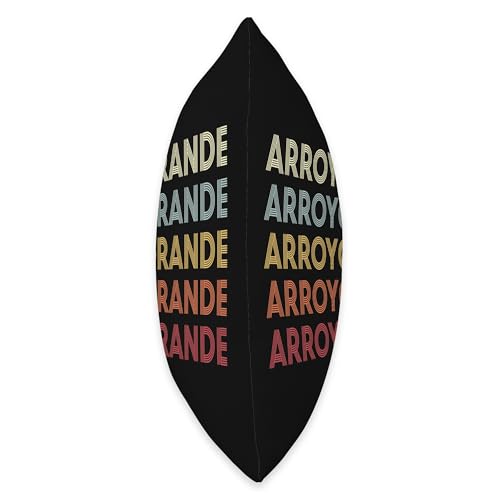 Vintage Text Throw Pillow, 16x16, Multicolor