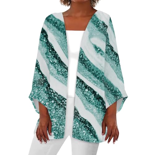 Kimonos for Women Boho Floral Shawl Collar Linen Cotton Womens Outfits Plus Size Loose Fit Cardigan for Women