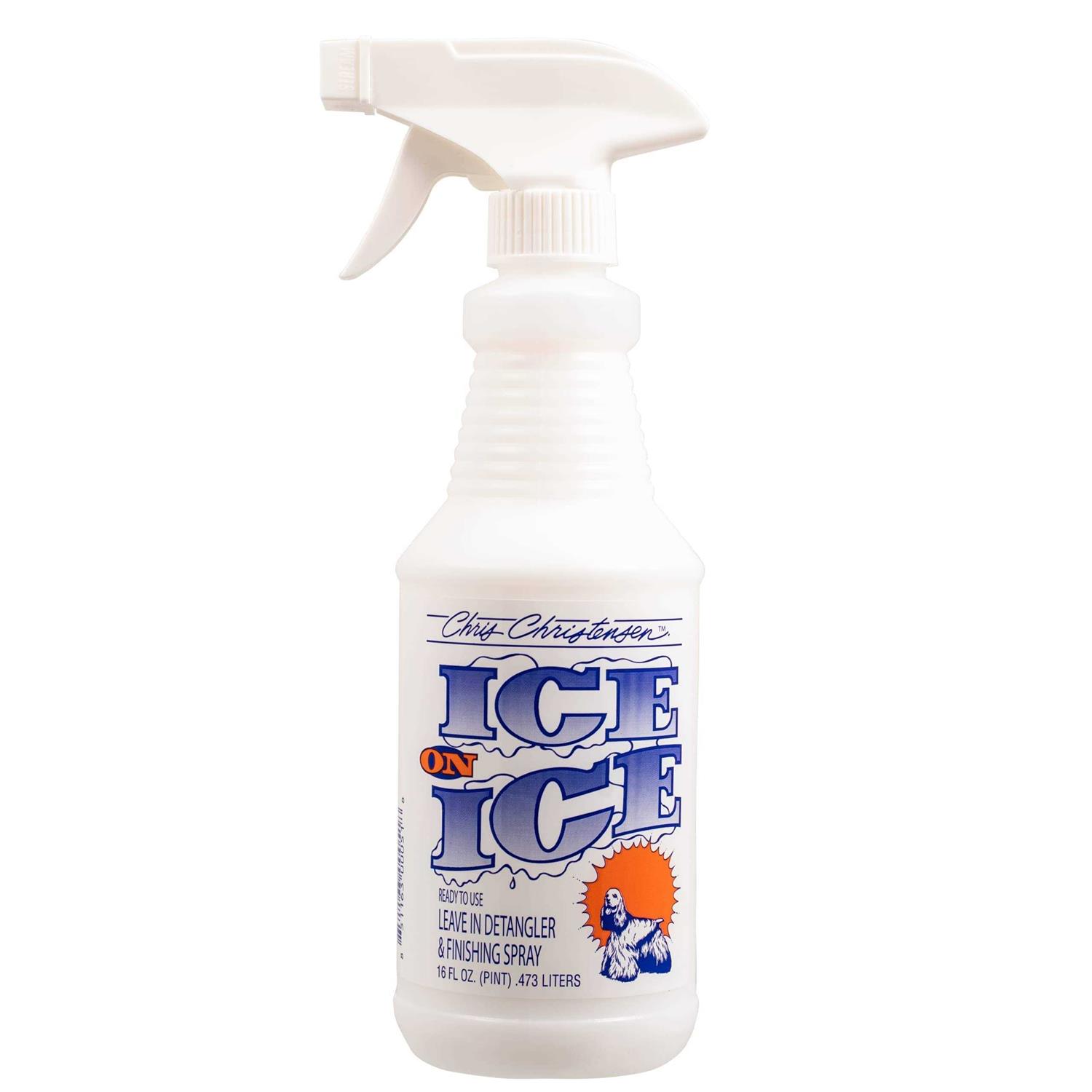 Chris Christensen Ice on Ice Detangler and Finishing Dog Spray - Pet Supplies online store