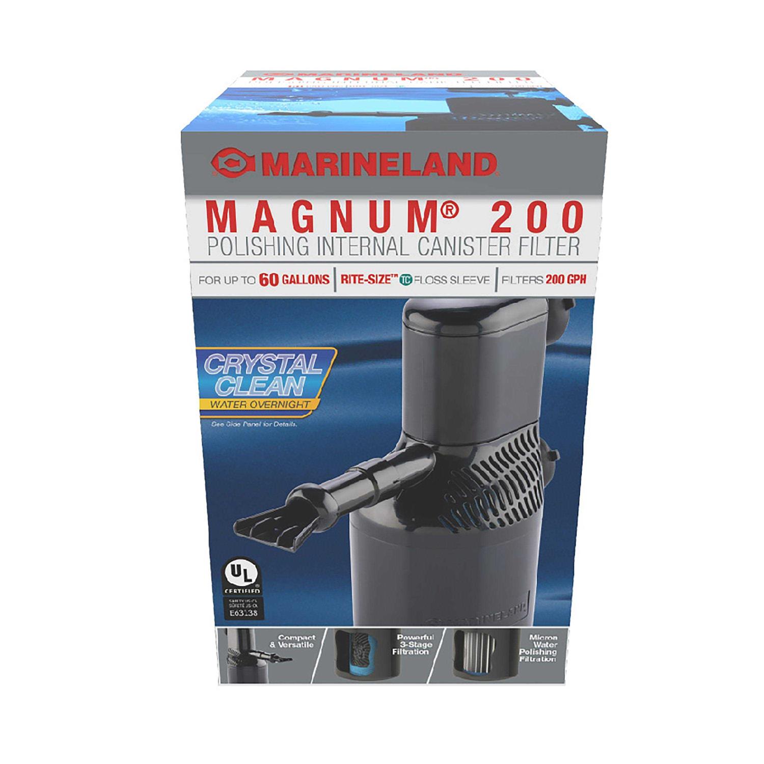 Marineland Magnum 200 Polishing Internal Canister Filter - Pet Supplies online store