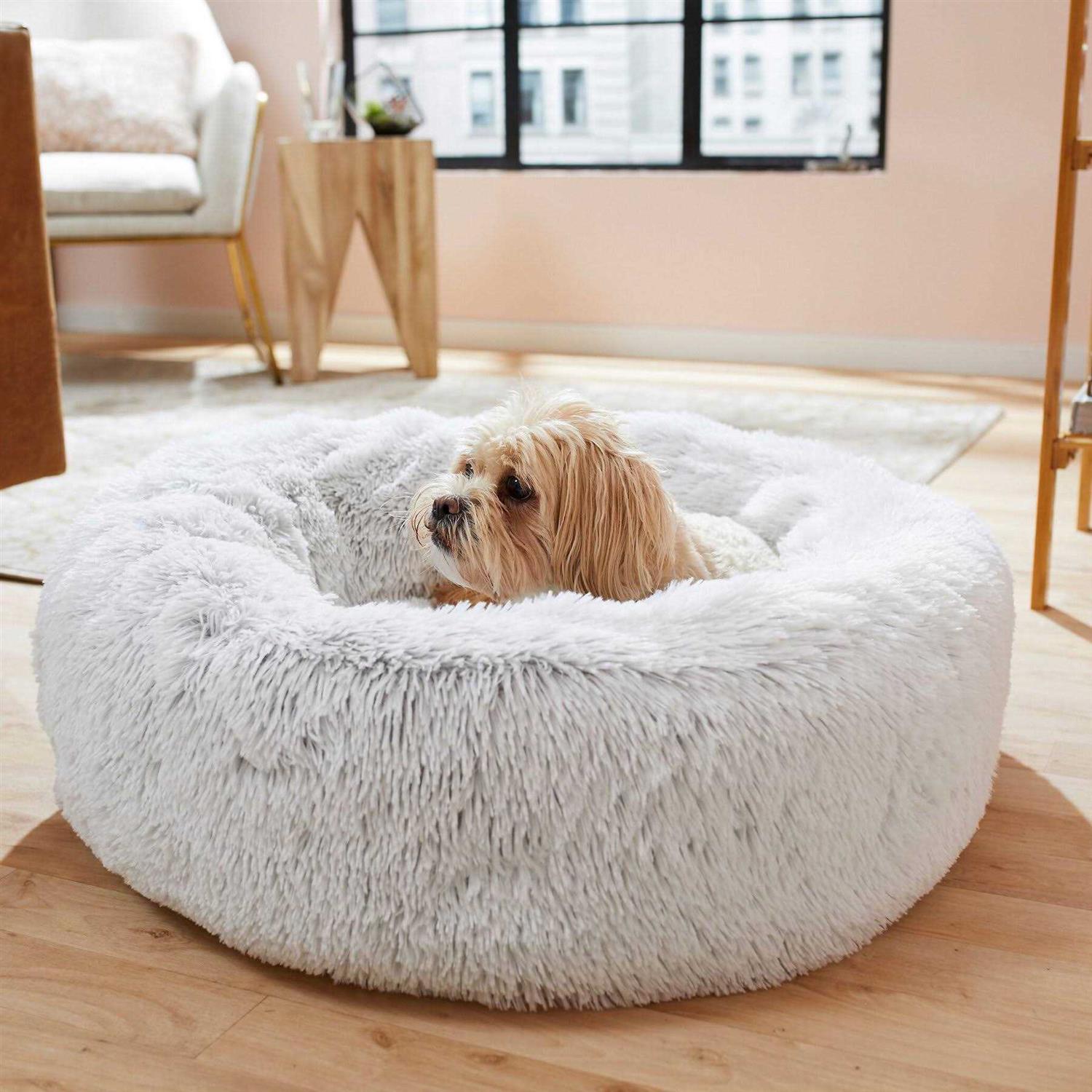 Frisco Eyelash Cat Dog Bolster Bed - Pet Supplies online store