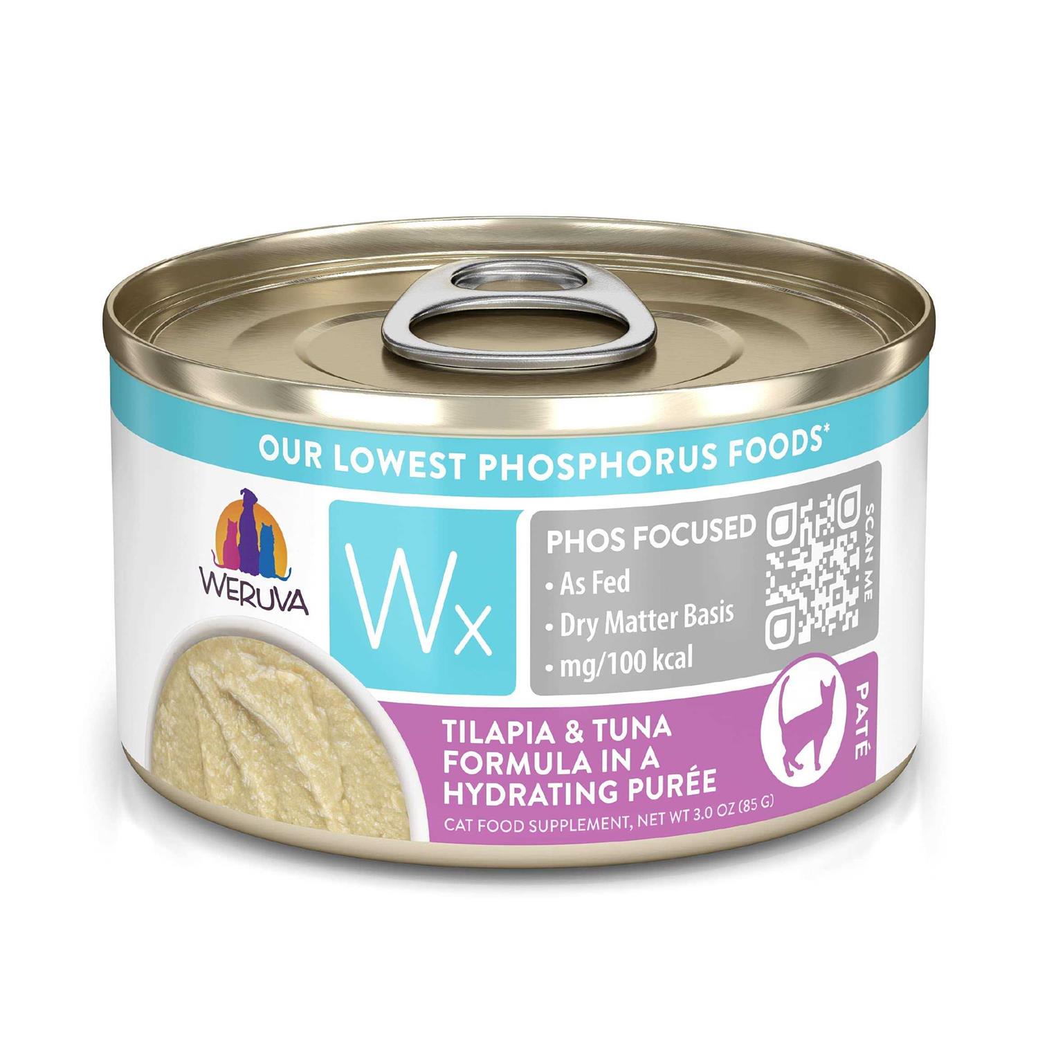 Weruva Cat WX Phos Focused Chicken in Hydrating Puree - Pet Supplies online store