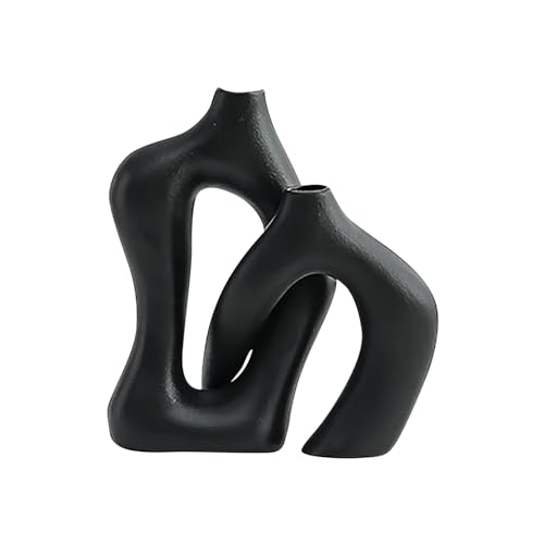 Beautiful Ornament of High Level Sense Living Room TV Cabinet Into The Home Soft Decoration Home Furnishings Icicle Ornament (Black, 21x18x11.5cm)