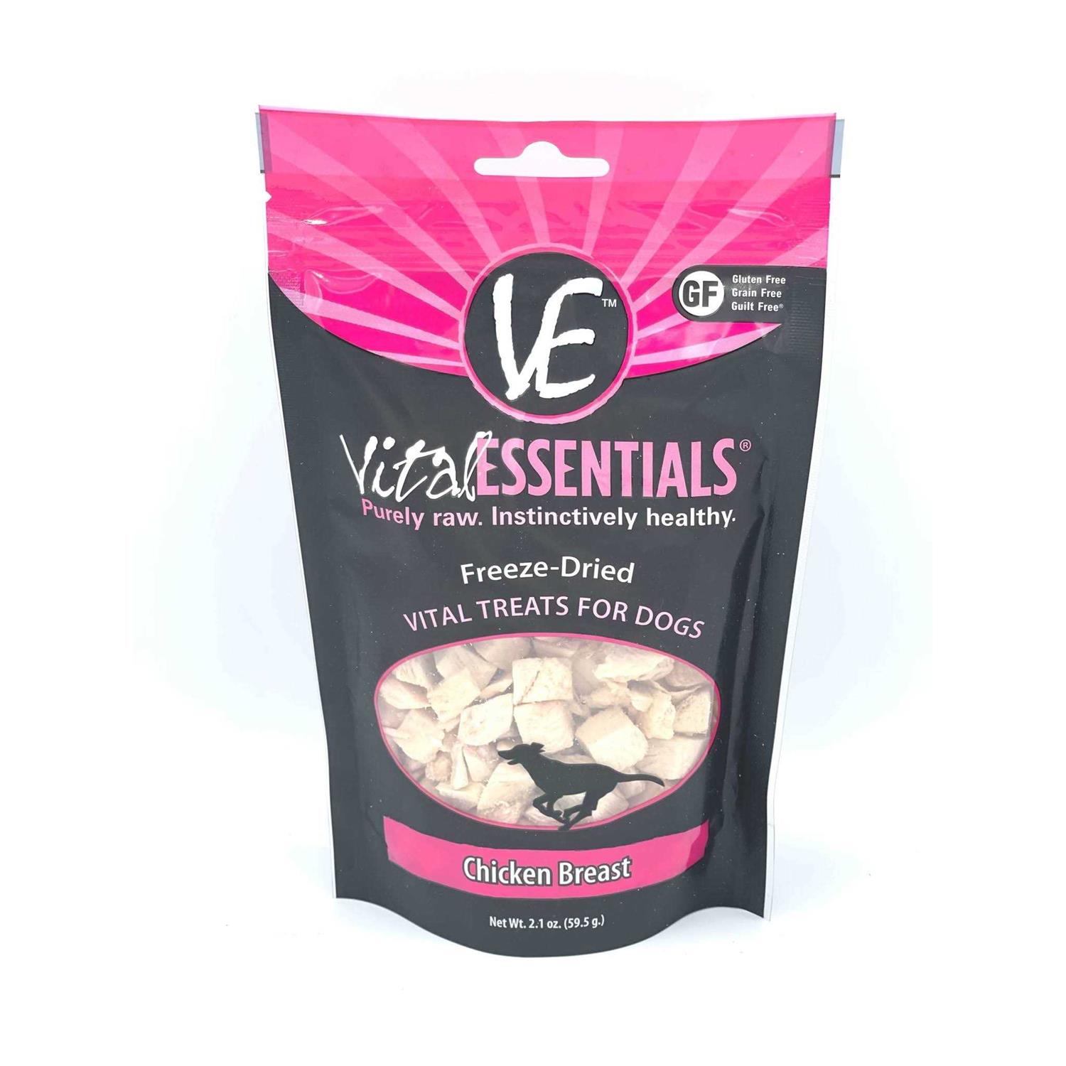 Vital Essentials Dog Treats Freeze Dried Chicken Breast - Pet Supplies online store