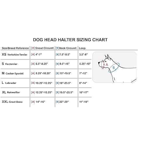Dogs My Love Dog Head Collar Halter Sizes - Pet Supplies online store