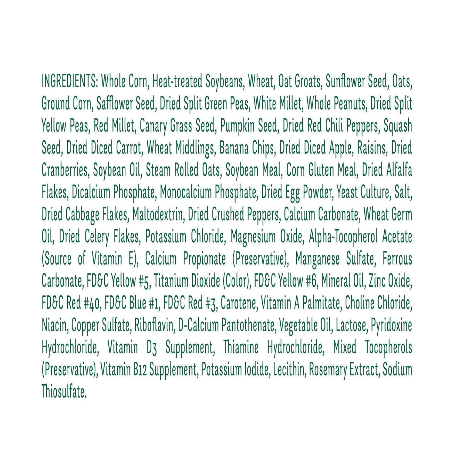 Wild Harvest Advanced Nutrition Parrot Bird Food - Pet Supplies online store