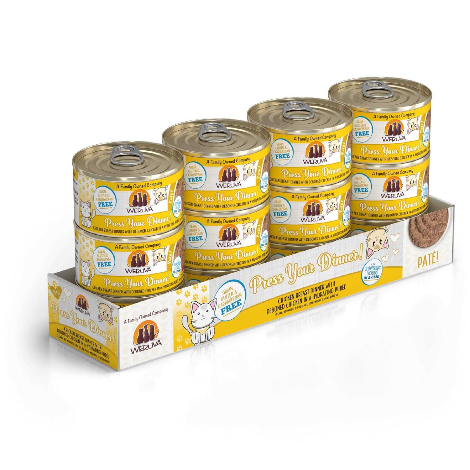 Weruva Cat Press Your Pate - Pet Supplies online store