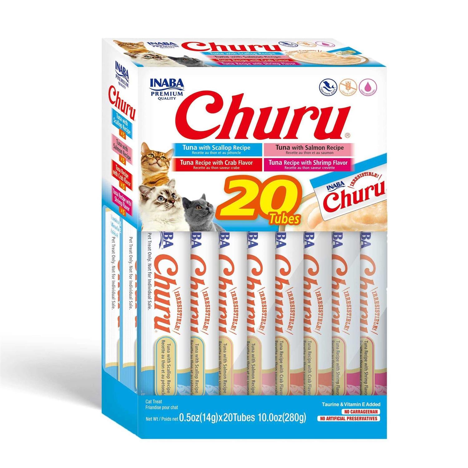 Inaba Inaba Churu Lickable Creamy Puree Cat Treats - Pet Supplies online store